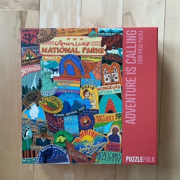 Puzzlefolk Other - Puzzlefolk brand “Adventure is Calling” 1000 piece puzzle